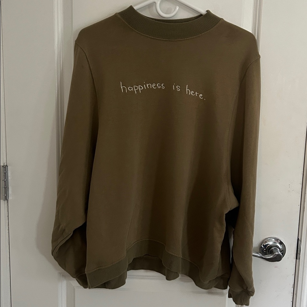 Kristin Made Brown Sweater